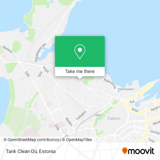Карта Tank Clean Oü
