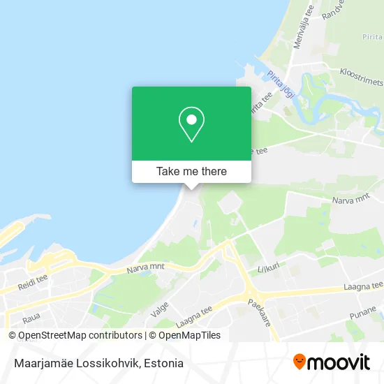 Карта Maarjamäe Lossikohvik