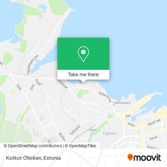 Kotkot Chicken map