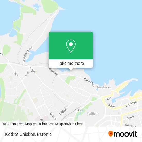 Карта Kotkot Chicken