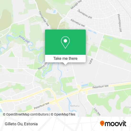 Карта Gilleto Ou