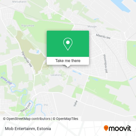 Карта Mob Entertainm