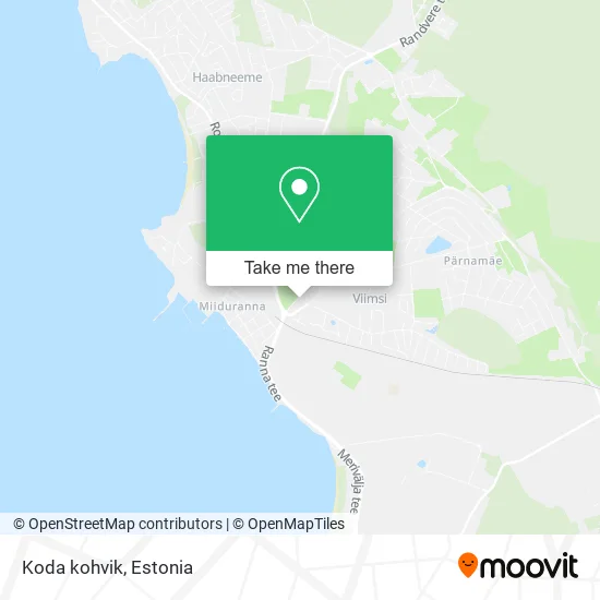 Карта Koda kohvik