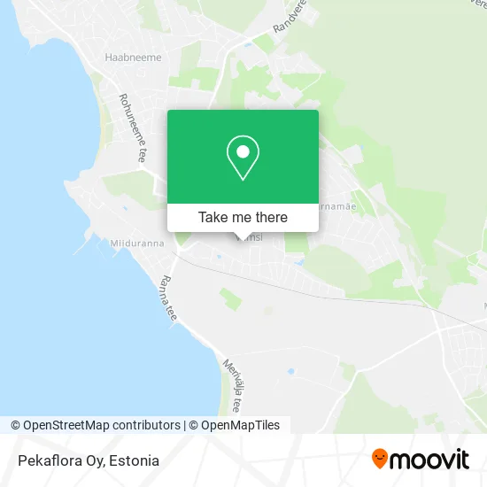 Карта Pekaflora Oy
