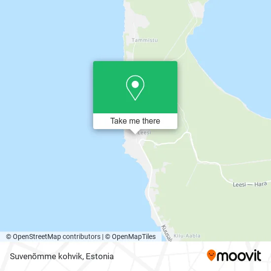 Карта Suvenõmme kohvik