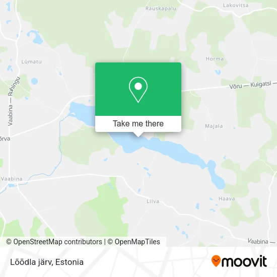 Lõõdla järv map