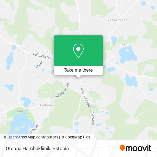 Карта Otepaa Hambakliinik
