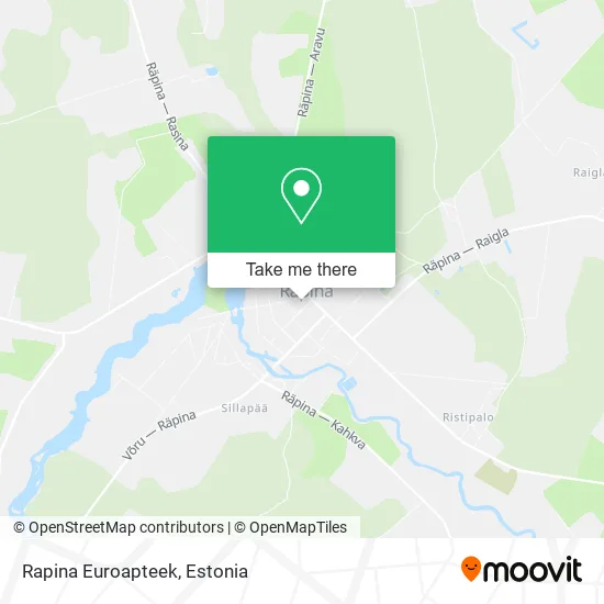 Карта Rapina Euroapteek