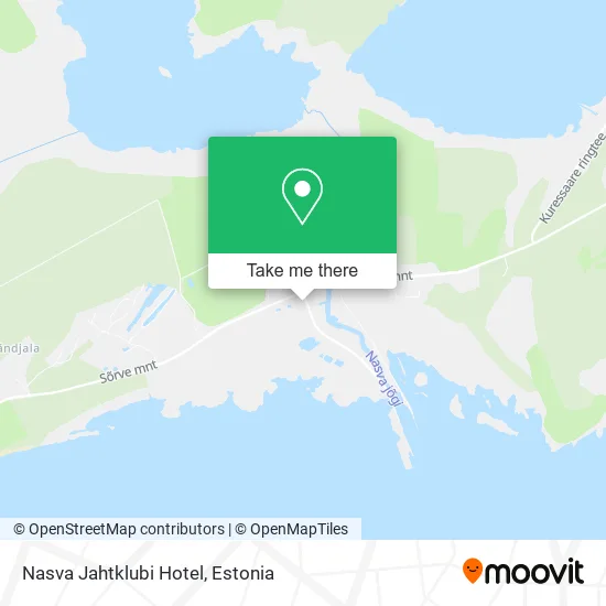 Карта Nasva Jahtklubi Hotel