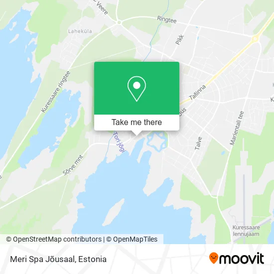 Карта Meri Spa Jõusaal