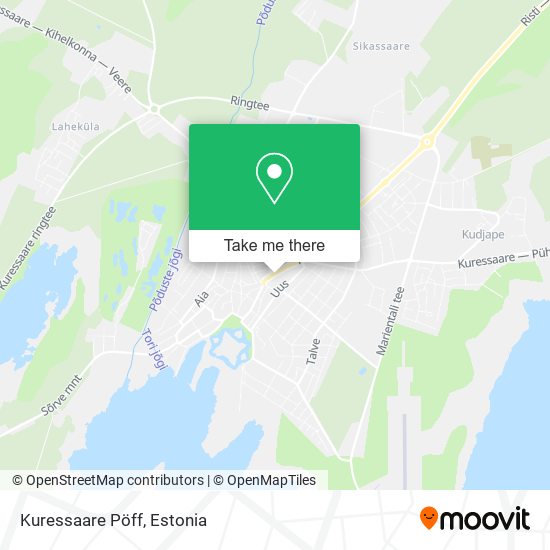 Карта Kuressaare Pöff