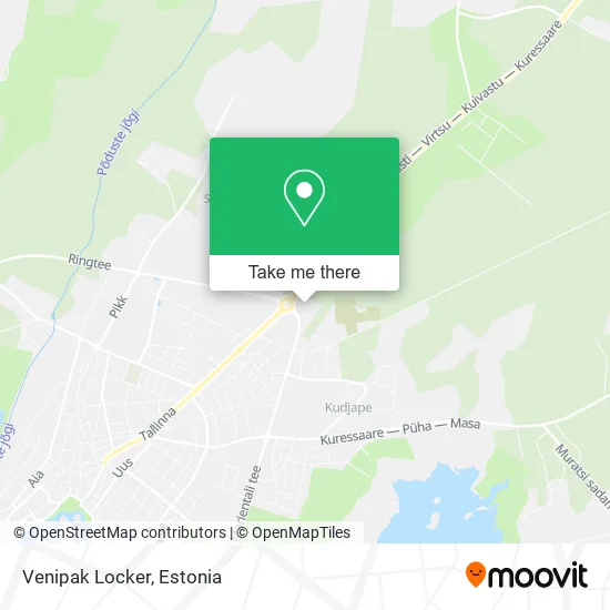 Карта Venipak Locker
