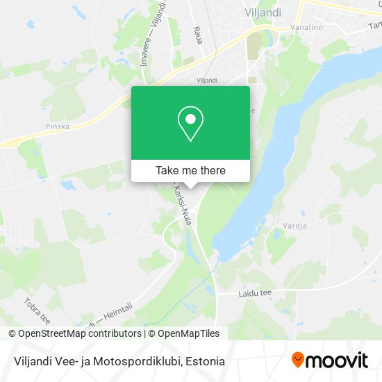 Viljandi Vee- ja Motospordiklubi map