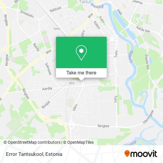 Карта Error Tantsukool