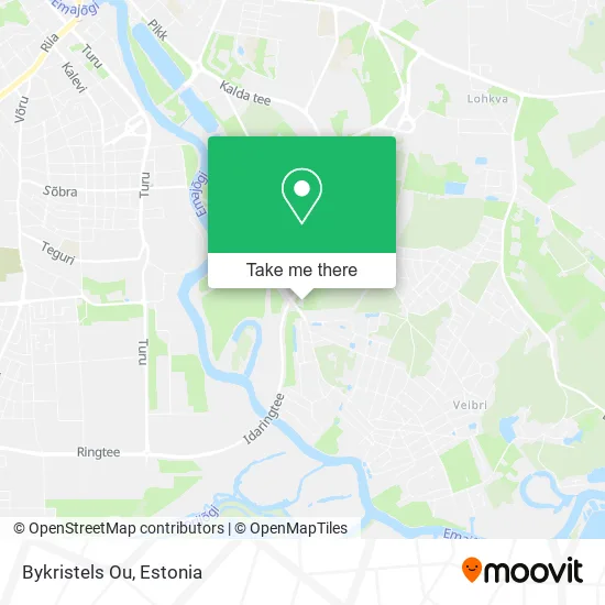 Карта Bykristels Ou