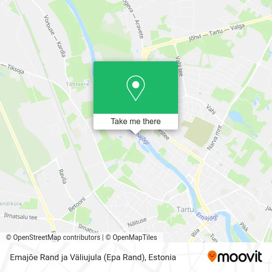 Карта Emajõe Rand ja Väliujula (Epa Rand)