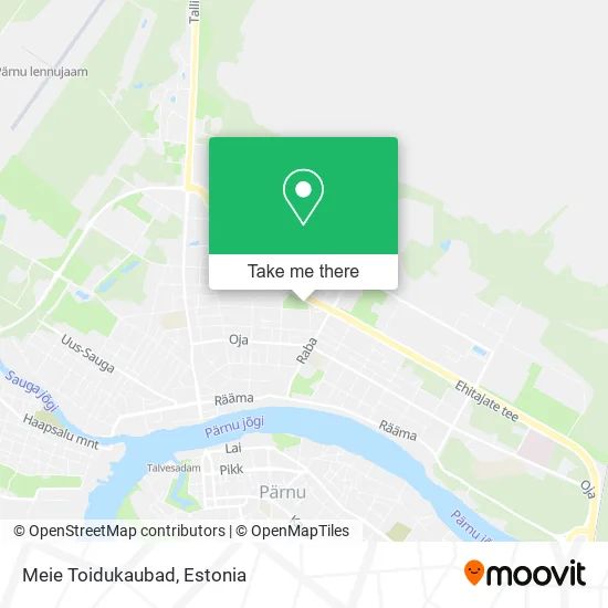 Карта Meie Toidukaubad
