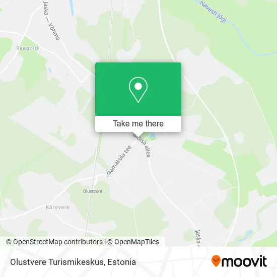 Карта Olustvere Turismikeskus