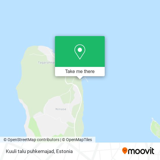 Kuuli talu puhkemajad map