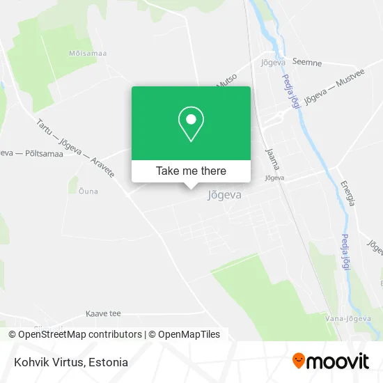 Карта Kohvik Virtus