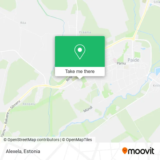 Карта Alexela
