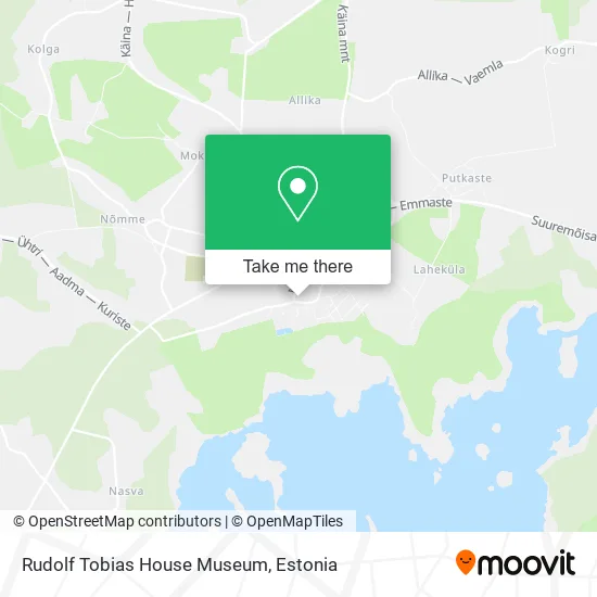 Rudolf Tobias House Museum map