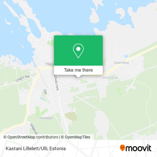 Карта Kastani Lillelett/Ulli