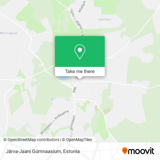 Järva-Jaani Gümnaasium map