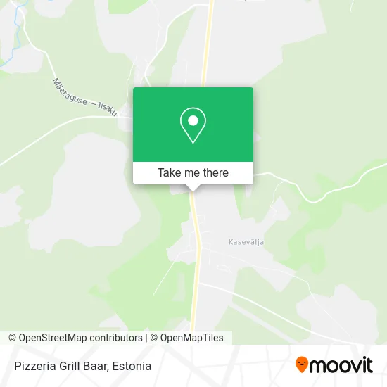 Карта Pizzeria Grill Baar