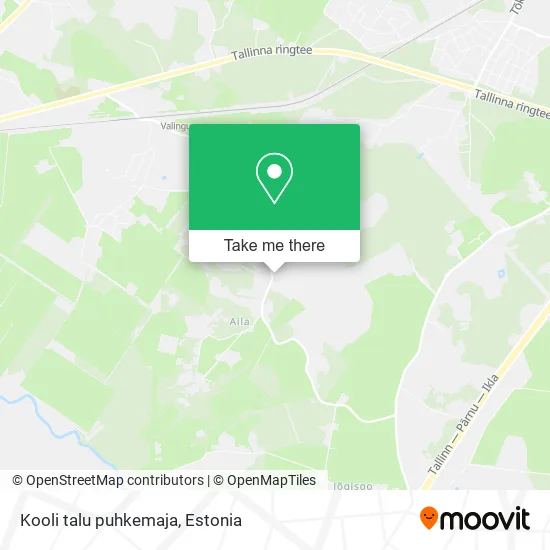 Карта Kooli talu puhkemaja