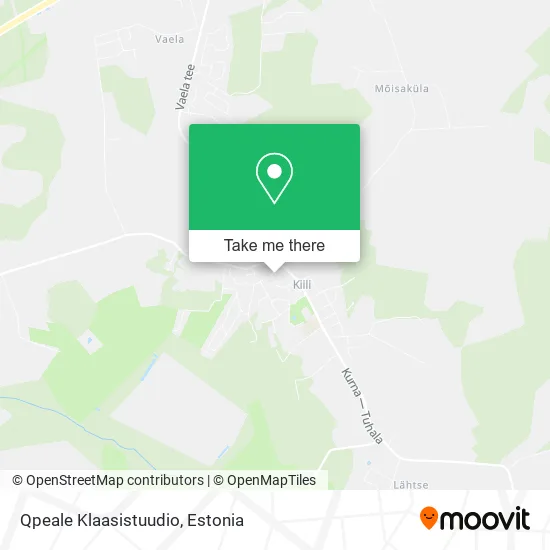 Карта Qpeale Klaasistuudio