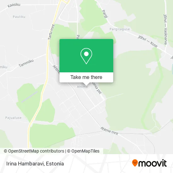 Irina Hambaravi map