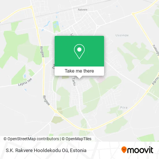 Карта S.K. Rakvere Hooldekodu Oü