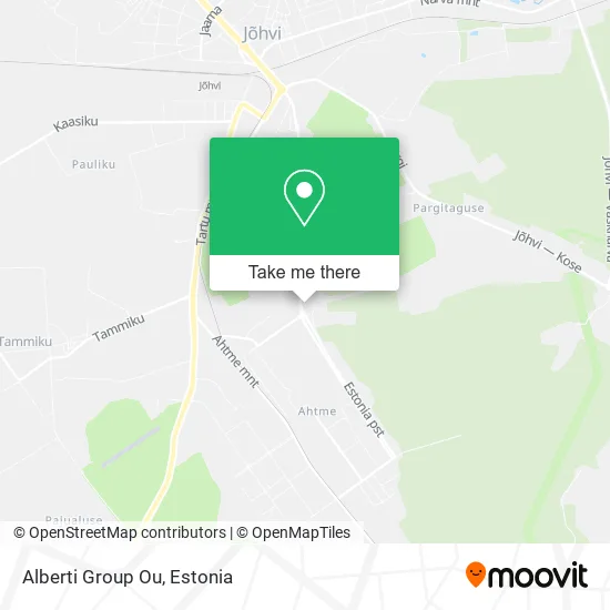 Карта Alberti Group Ou