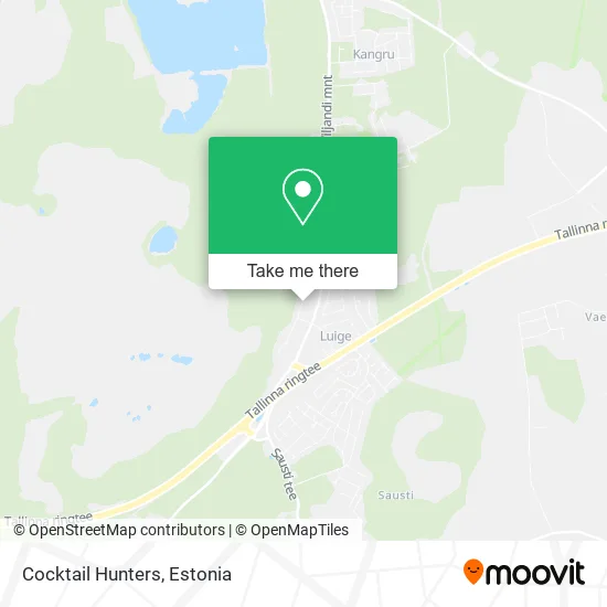 Cocktail Hunters map