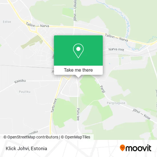 Карта Klick Johvi