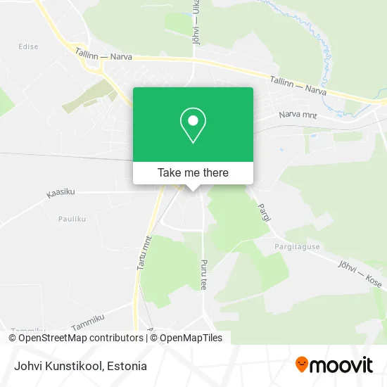 Карта Johvi Kunstikool