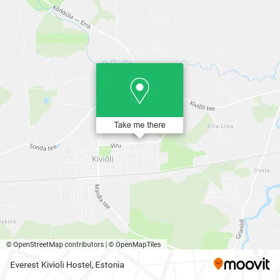 Everest Kivioli Hostel map