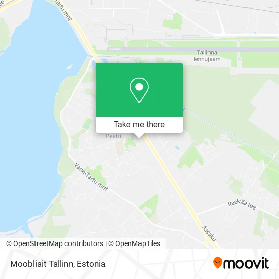 Moobliait Tallinn map