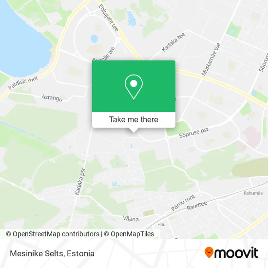 Карта Mesinike Selts