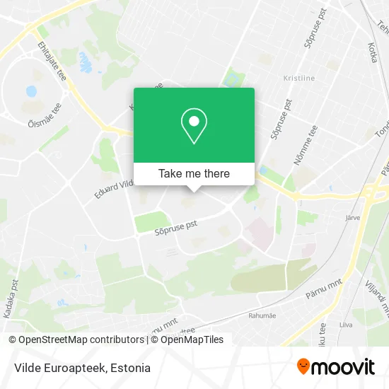 Карта Vilde Euroapteek