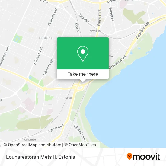 Lounarestoran Mets II map