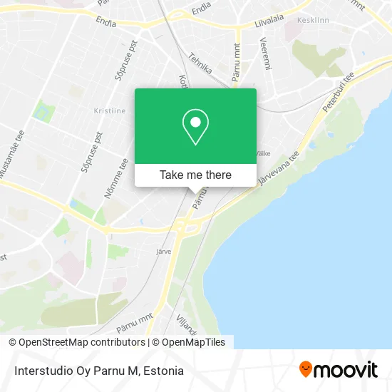 Карта Interstudio Oy Parnu M