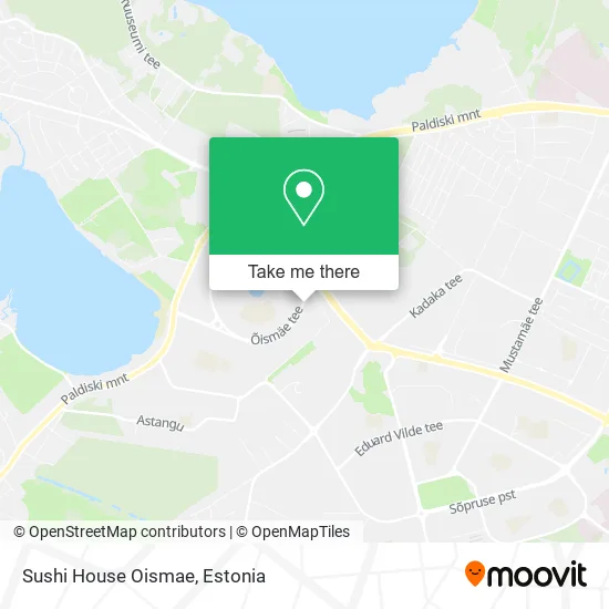 Sushi House Oismae map