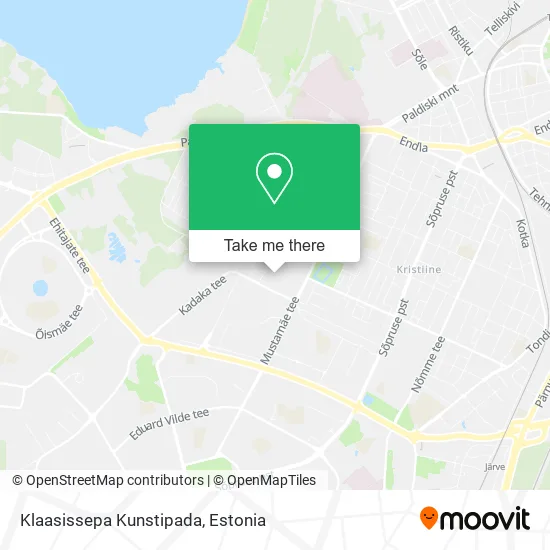 Карта Klaasissepa Kunstipada