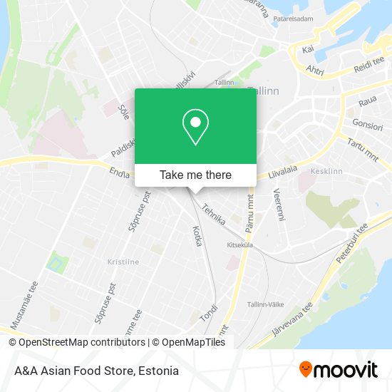 A&A Asian Food Store map