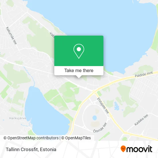 Карта Tallinn Crossfit