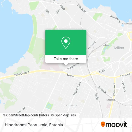 Карта Hipodroomi Peoruumid