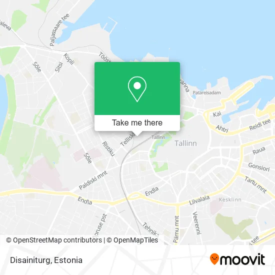 Карта Disainiturg