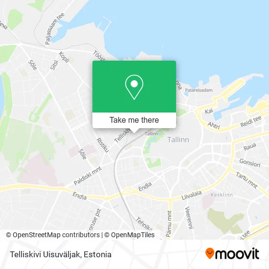 Карта Telliskivi Uisuväljak